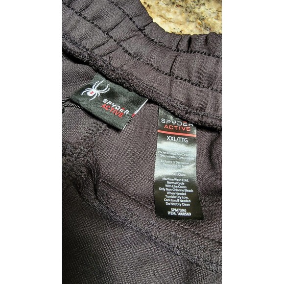LOT 2- Men’s Spyder Active Jogger Sweatpants Basketball Football Running XXL - Picture 12 of 12
